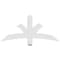 Ekena Millwork Davenport Architectural Grade PVC Gable Bracket, 48"W x 22"H x 4"D x 4"F, 11/12 Pitch GBP048X22X0404DAV00 - alternate 4